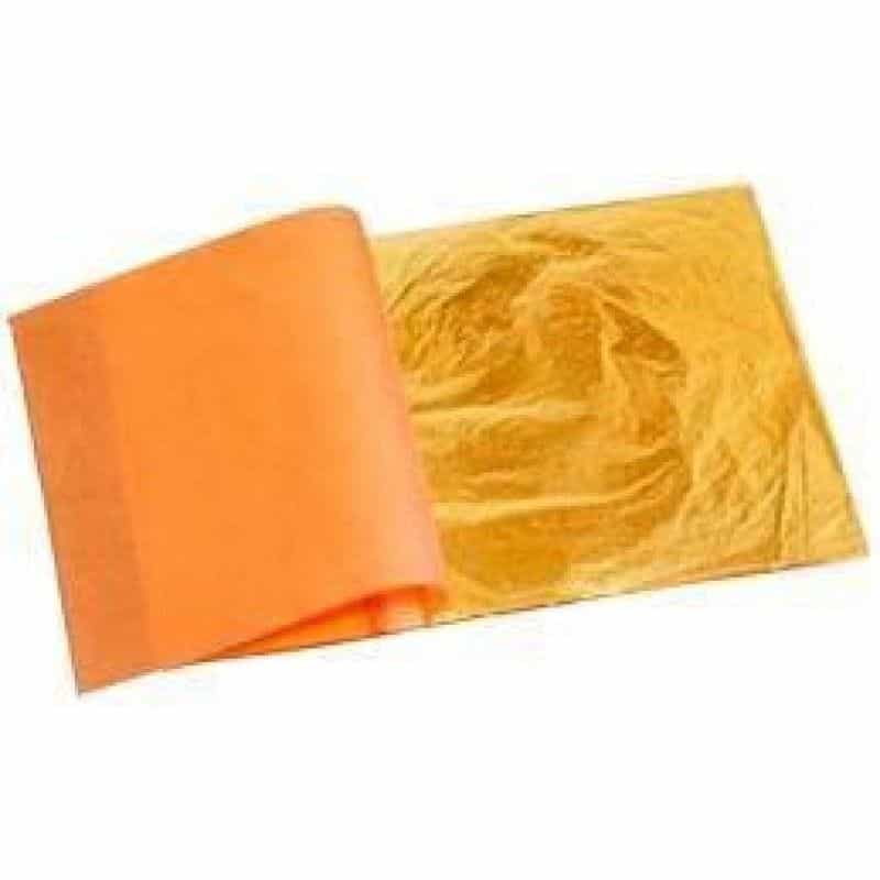 PAN DE ORO 14X14 LIBRO 25 HOJAS