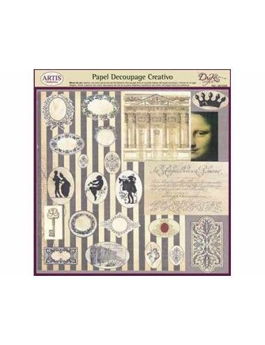 Papel Decoupage 32×31