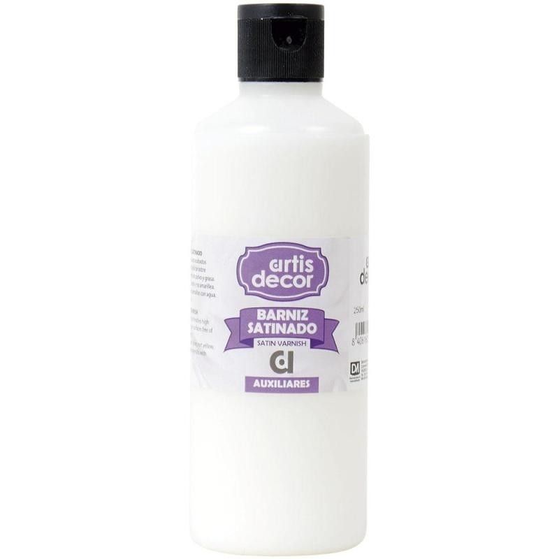 BARNIZ SATINADO ARTIS DECOR 250ML.