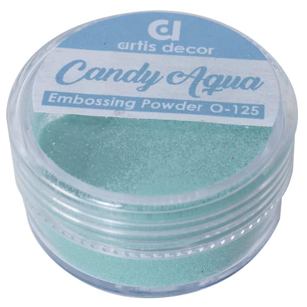 Polvo de embossing CANDY AQUA