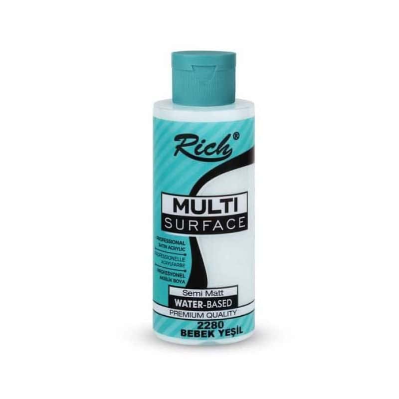 PINTURA MULTISUPERFICIE 120ml BABY GREEN