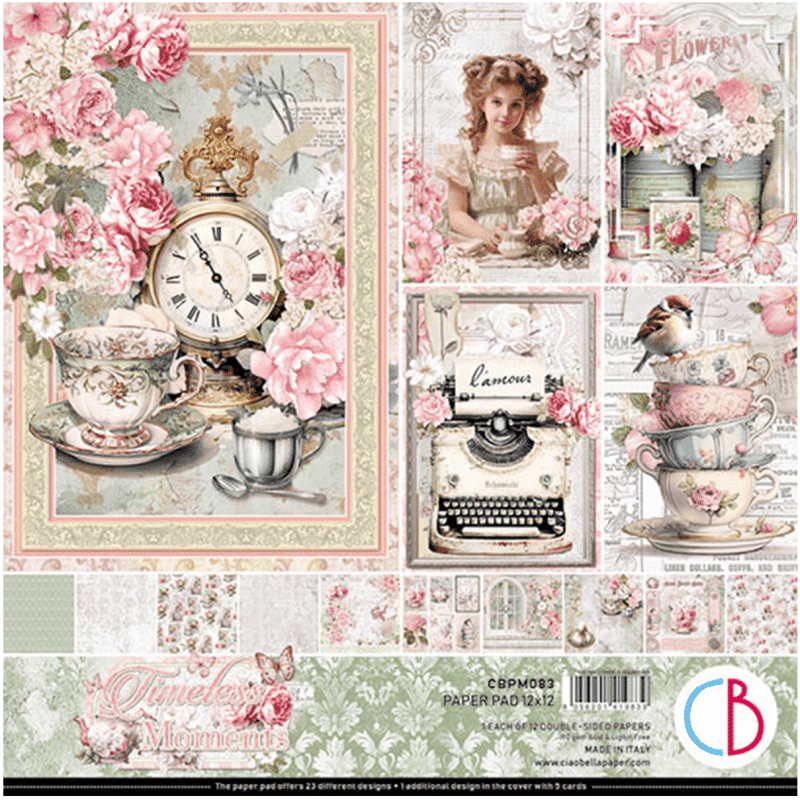 Timeless Moments Paper Pad 12×12″