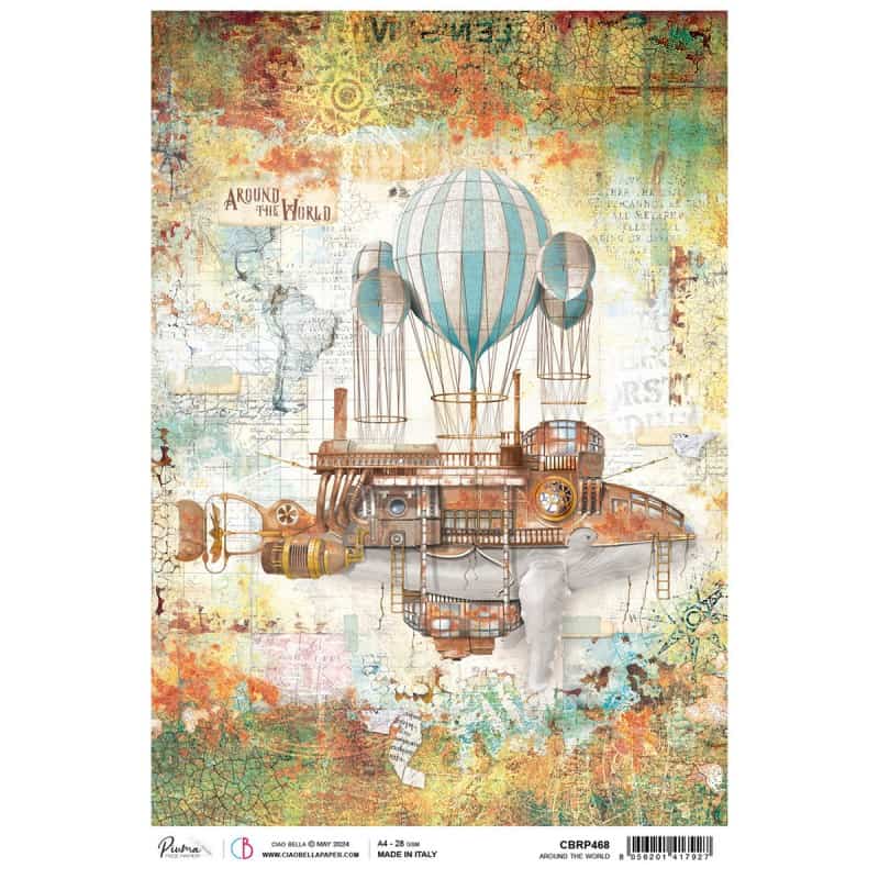 Rice Paper A4 Around the World