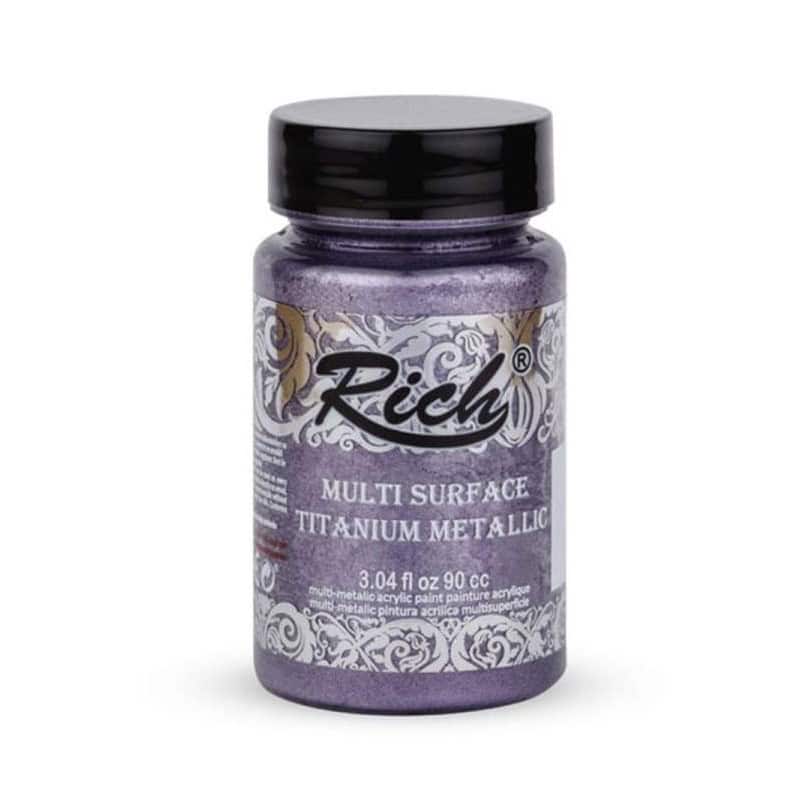 PINT. MULTISUPERFICIE TITANIUM MET. RICH 90cc. POWDER PUCE